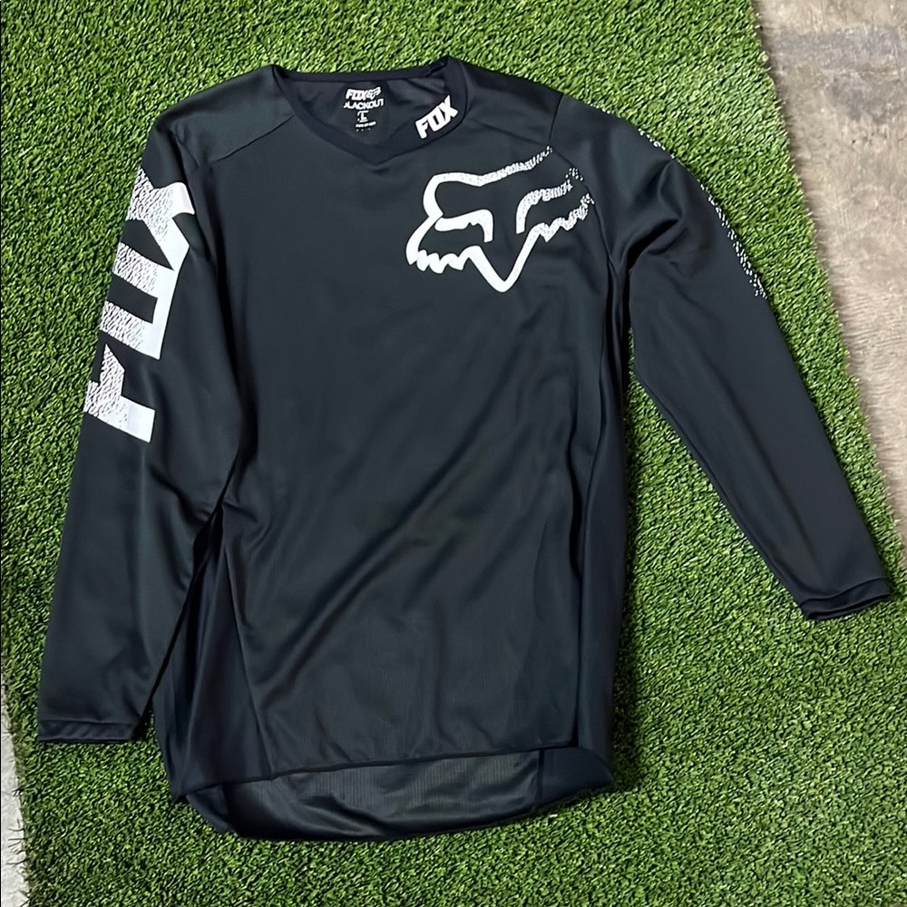 Fox Racing Black Long Sleeve Jersey